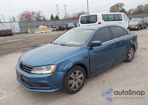 2017 Volkswagen Jetta 1.4T S из США, поврежденный, VIN 3VW2B7AJ7HM409055
